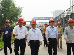 盛茂林副省長到海利常德公司調研督導安全生產(chǎn)工作